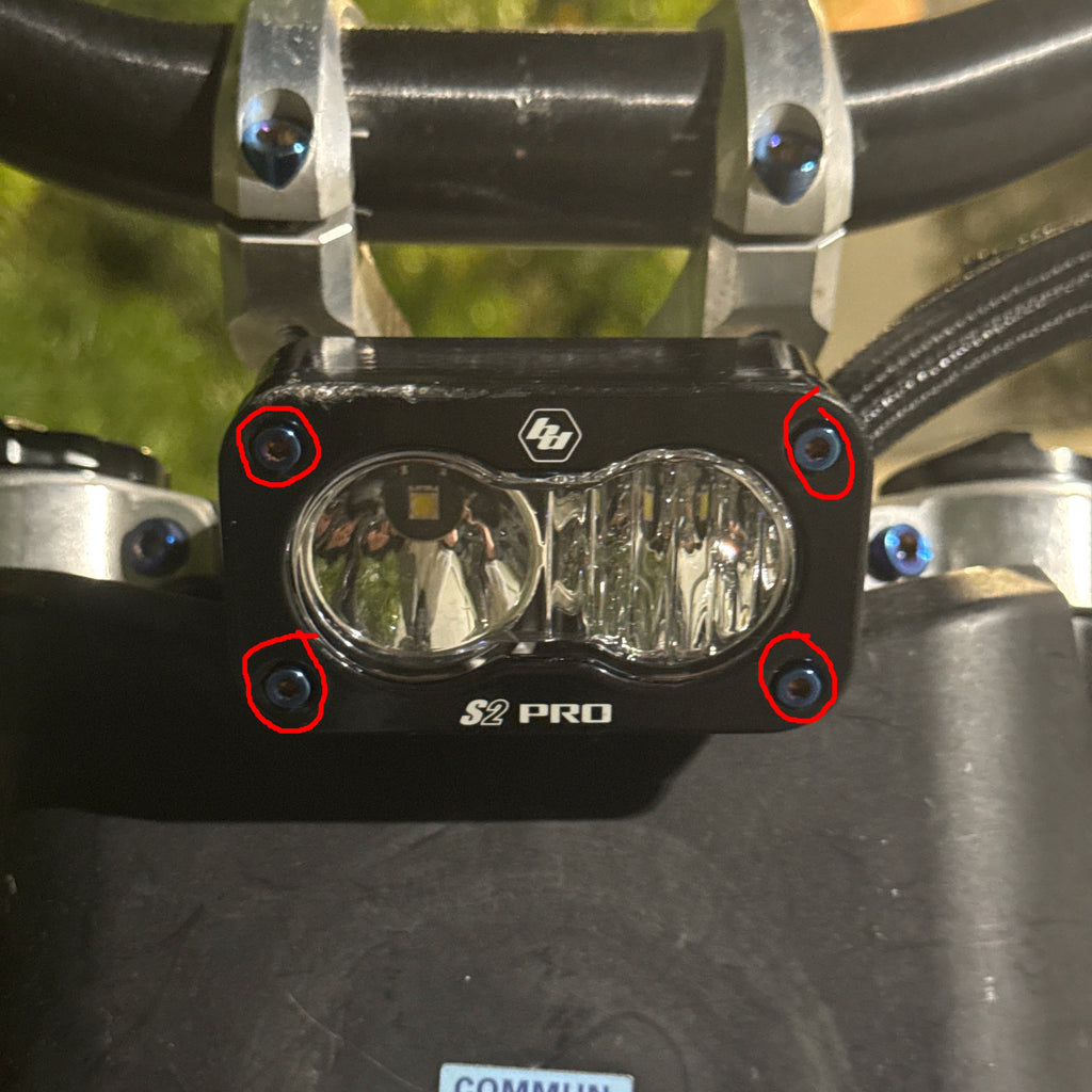 Titanium Baja/Motoparty Bolts (set of 4)