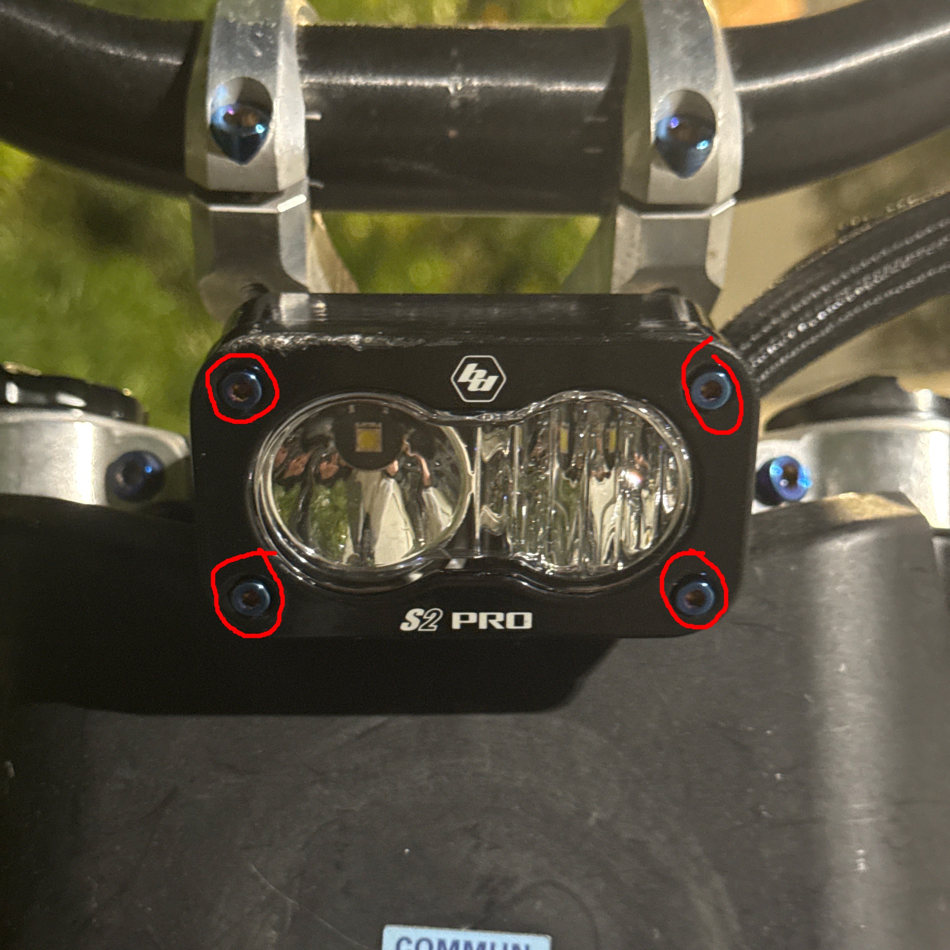 Titanium Baja/Motoparty Bolts (set of 4)