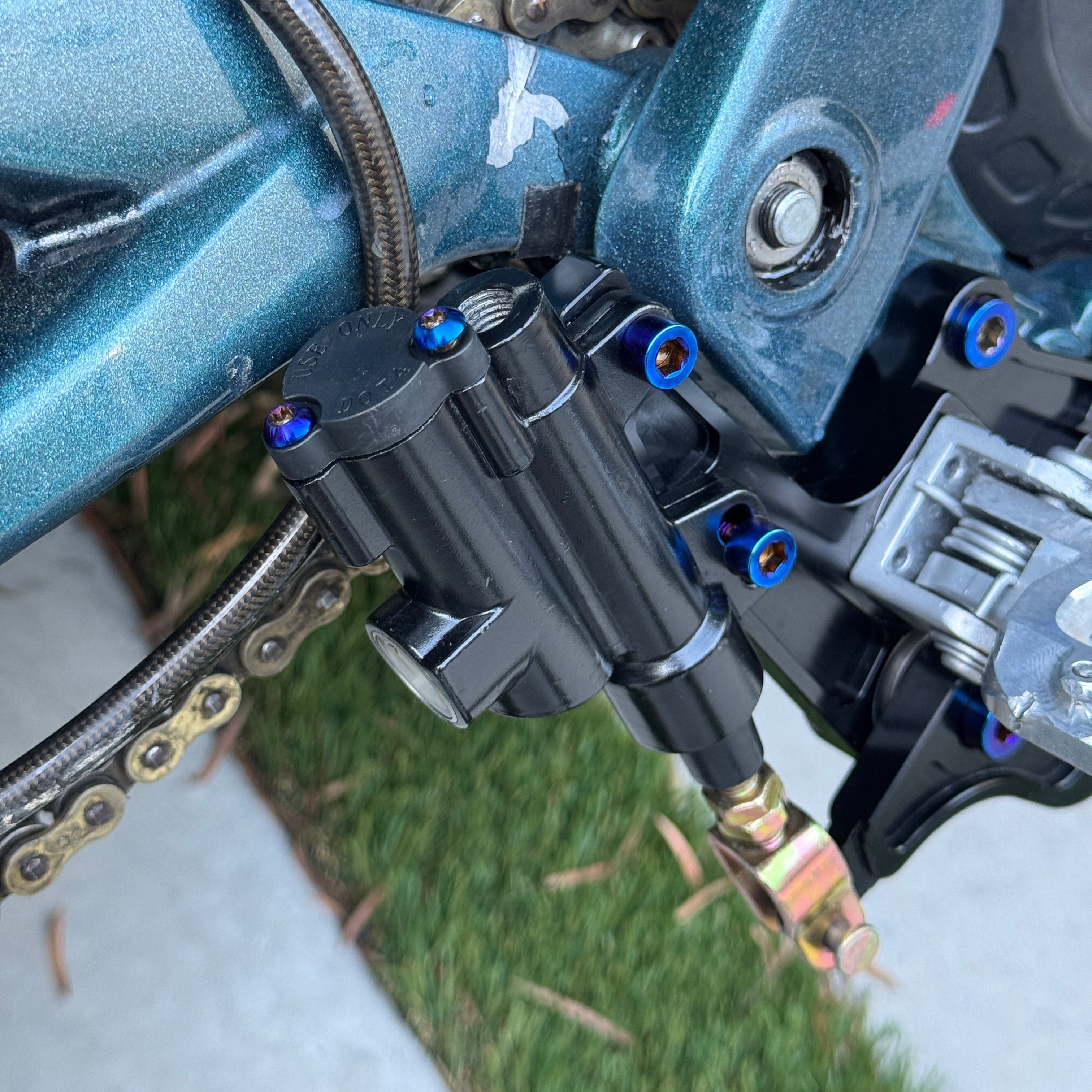 Foot Brake Titanium Bolt Kit (COLLECTIVE)