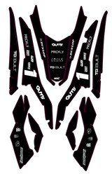 Pre-Designed Ultra Bee Graphic Kit