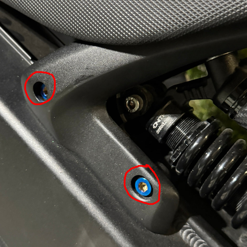 All Emoto Titanium Subframe Bolts (set of 4)