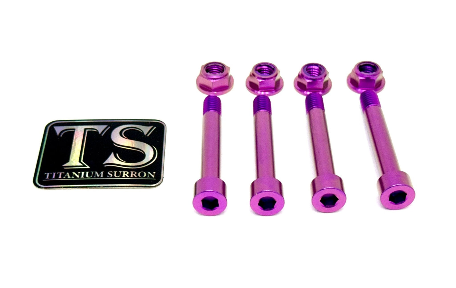 Titanium Rear Suspension/ Linkage  Bolt Kit for E-Ride Pro (8 pcs)