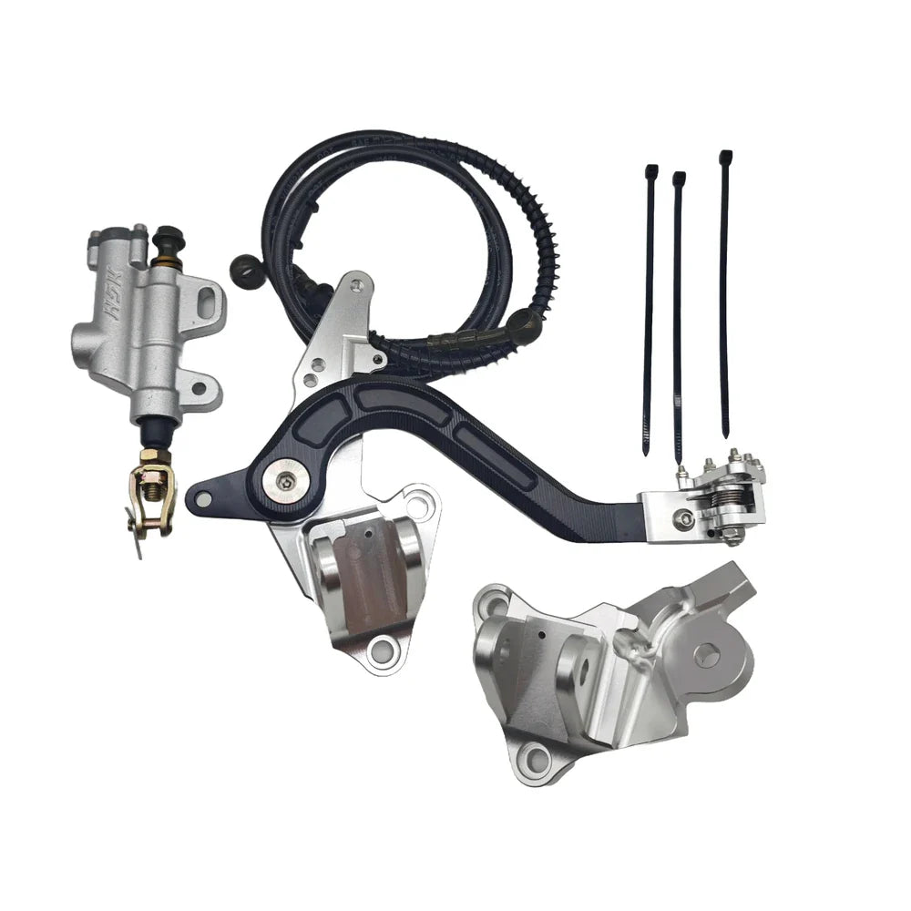 Silver Surron Ultra Bee Footbrake Kit V2