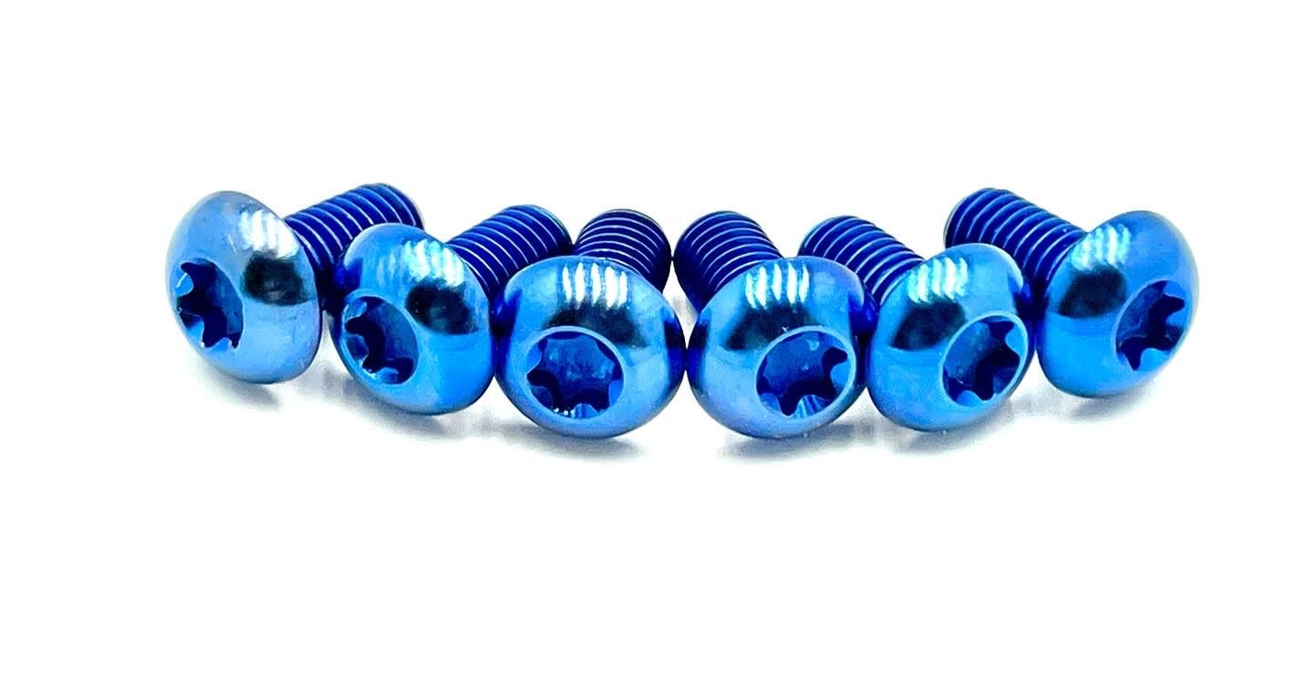 Titanium Side Cover Bolts for Talaria XXX (9 Pieces)