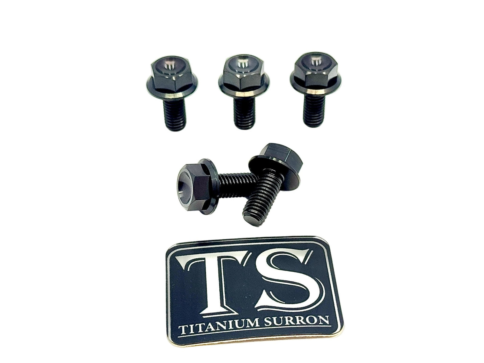 Titanium Rear Sprocket Bolts - E-Moto
